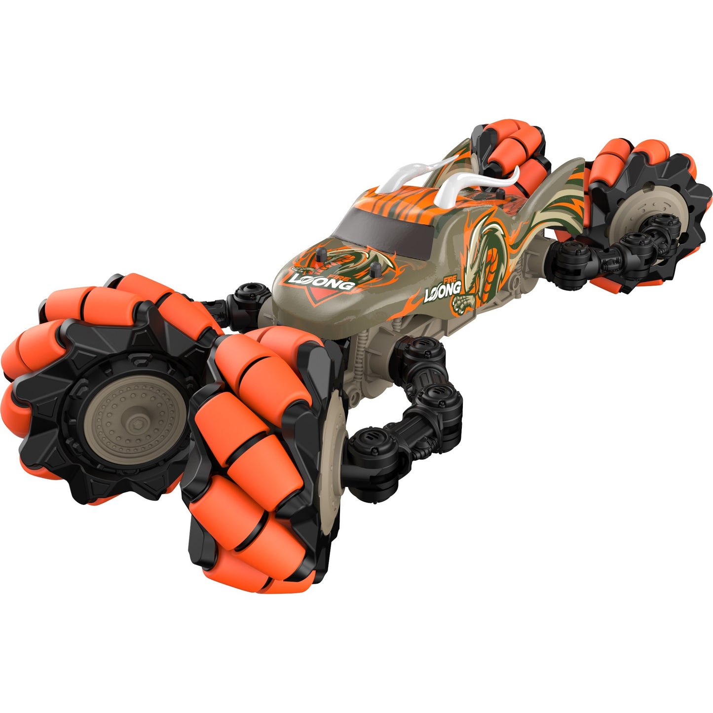 מכונית על שלט גלגלי דריפט 1:18 בצבע חום