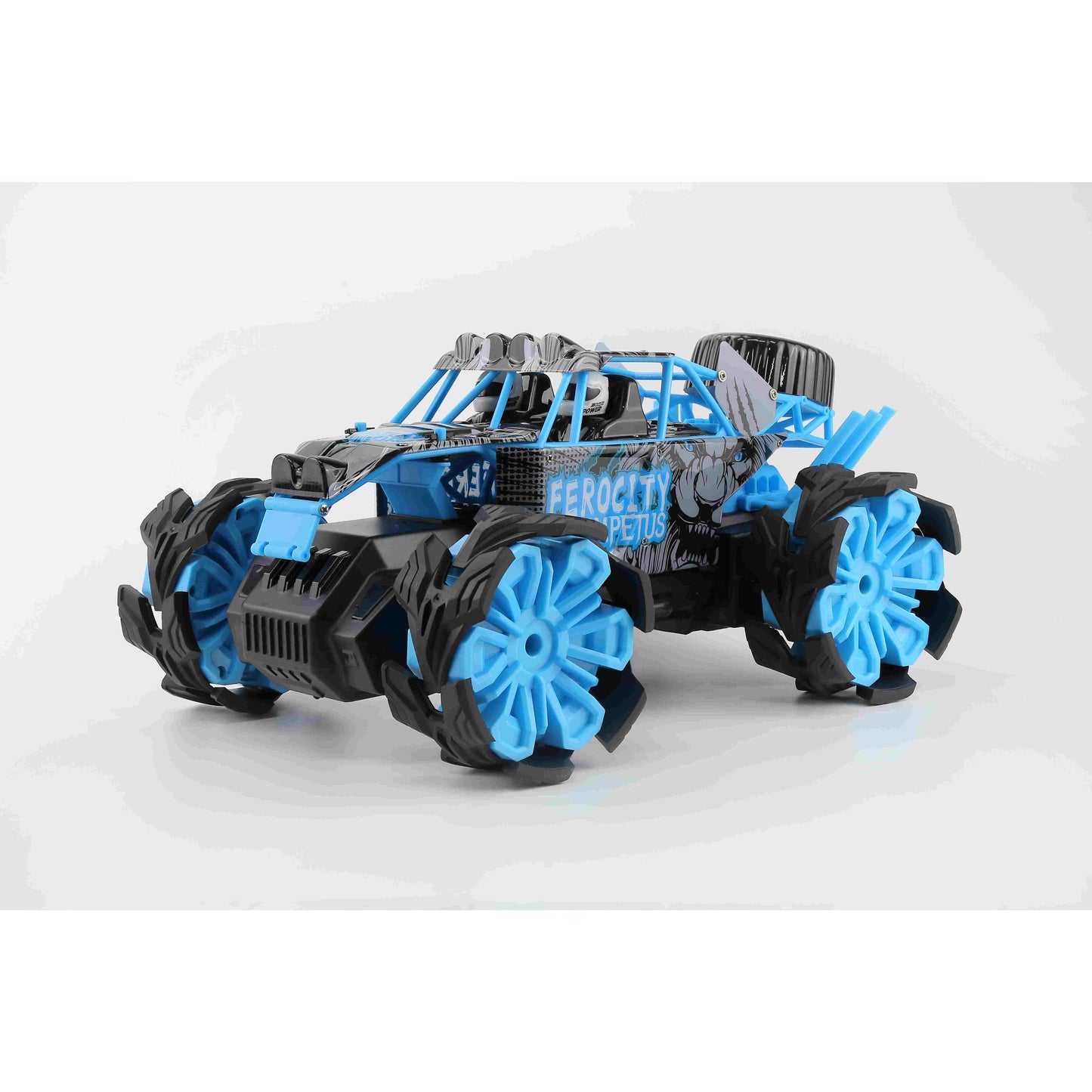 מכונית על שלט דריפט היי ספיד בצבע כחול 1:16