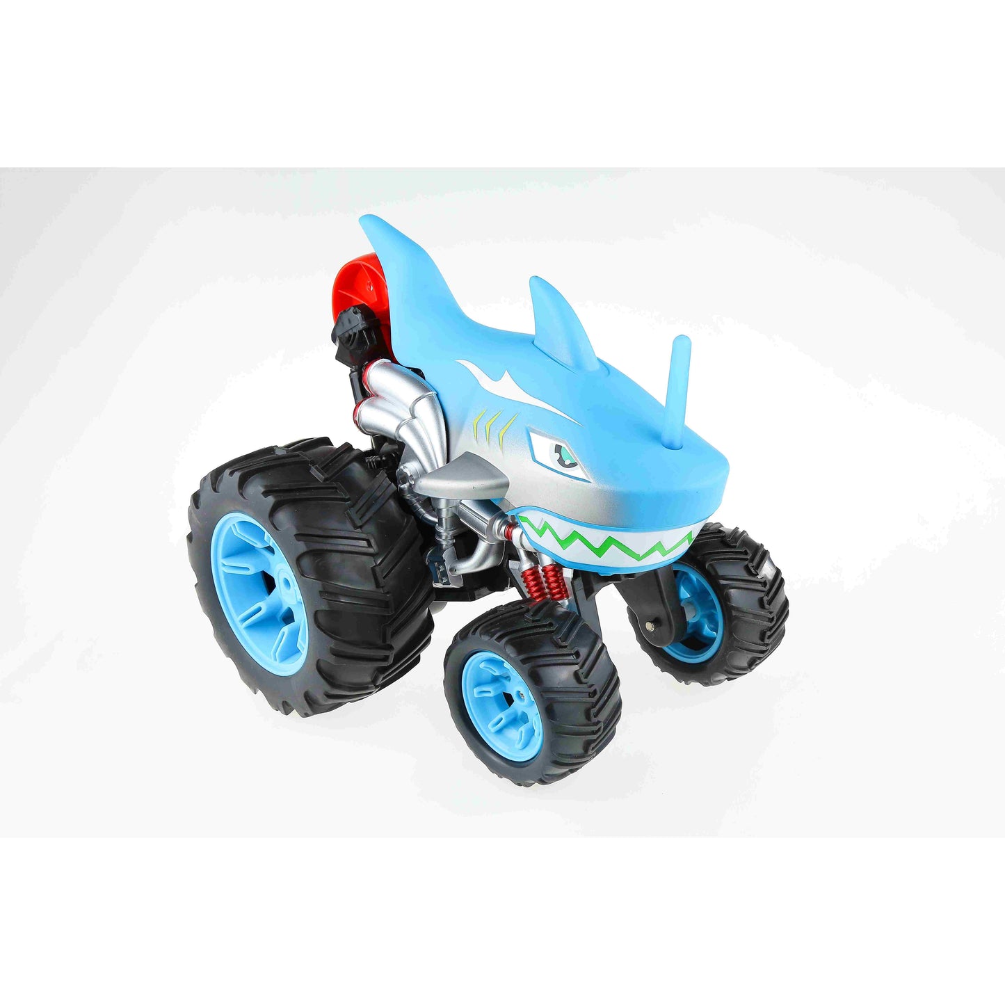 מכונית על שלט פעלולים 1:16 כריש כחול