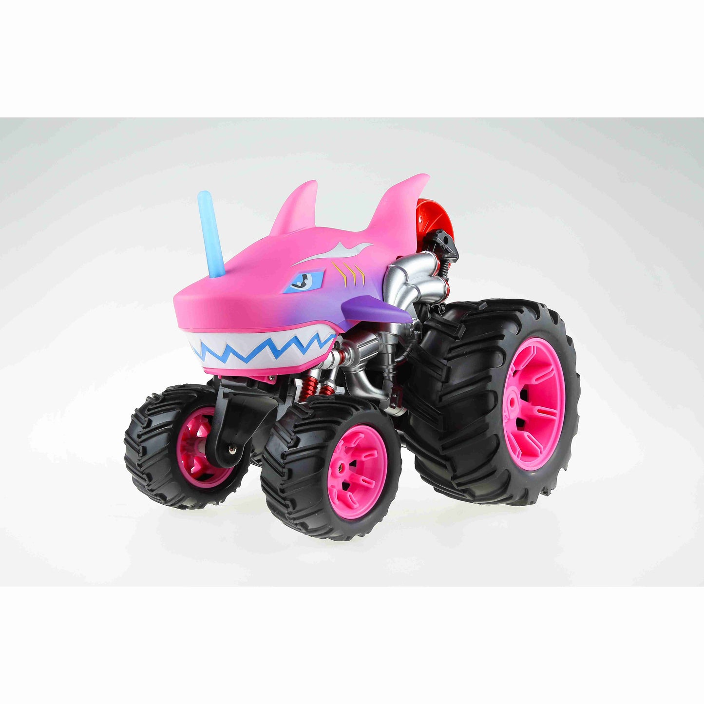 מכונית על שלט פעלולים 1:16 כריש אדום