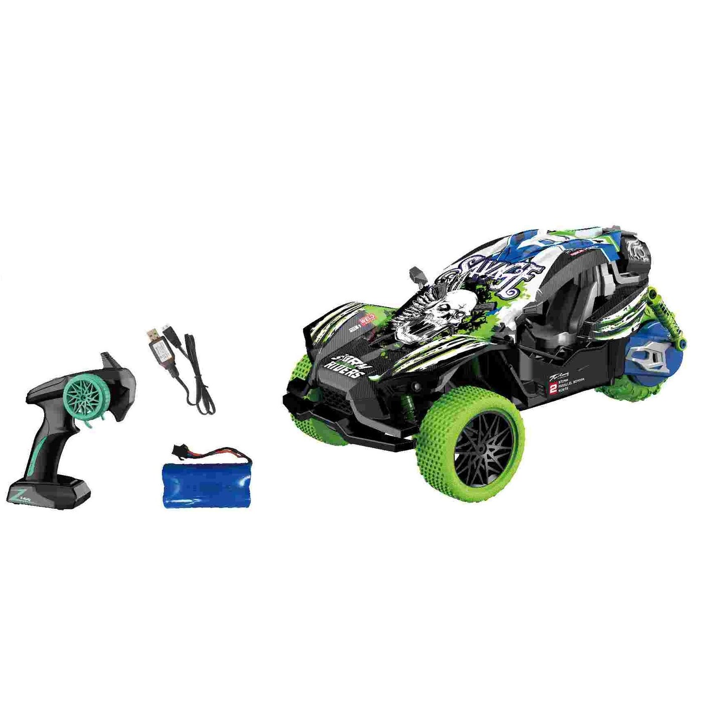 מכונית על שלט 3 גלגלים 1:16