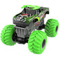 רכב שטח על שלט גלגלים גדולים 1:18 ירוק
