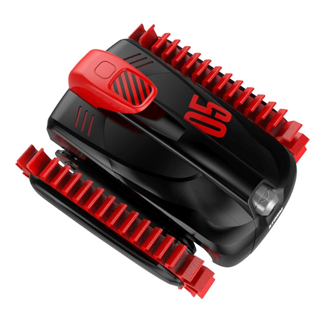 רכב אמפיבי על שלט בצבע אדום