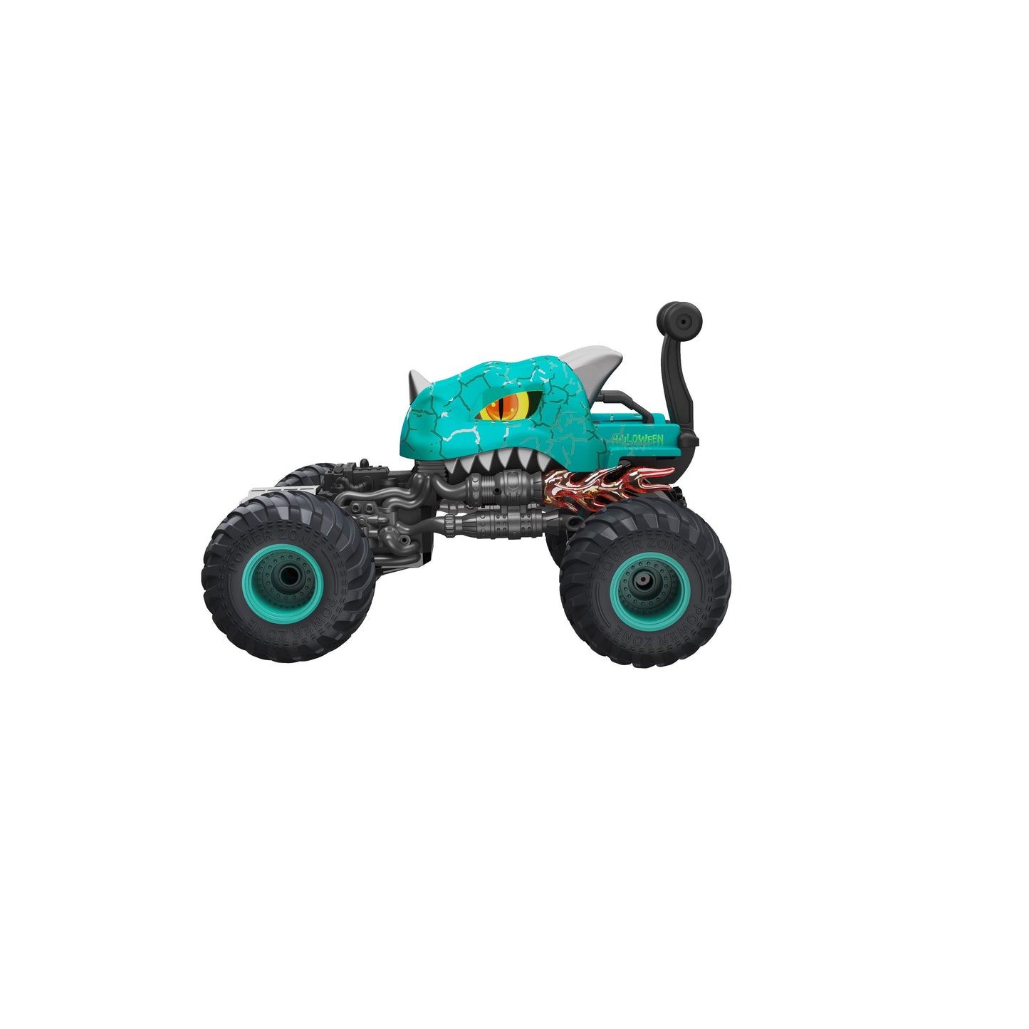 מכונית על שלט פעלולים דינוזאור 1:16 כחול