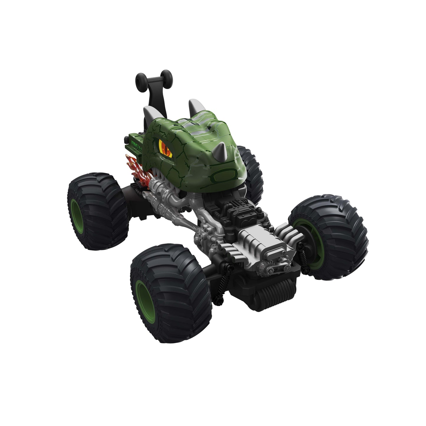 מכונית על שלט פעלולים דינוזאור 1:16 ירוק