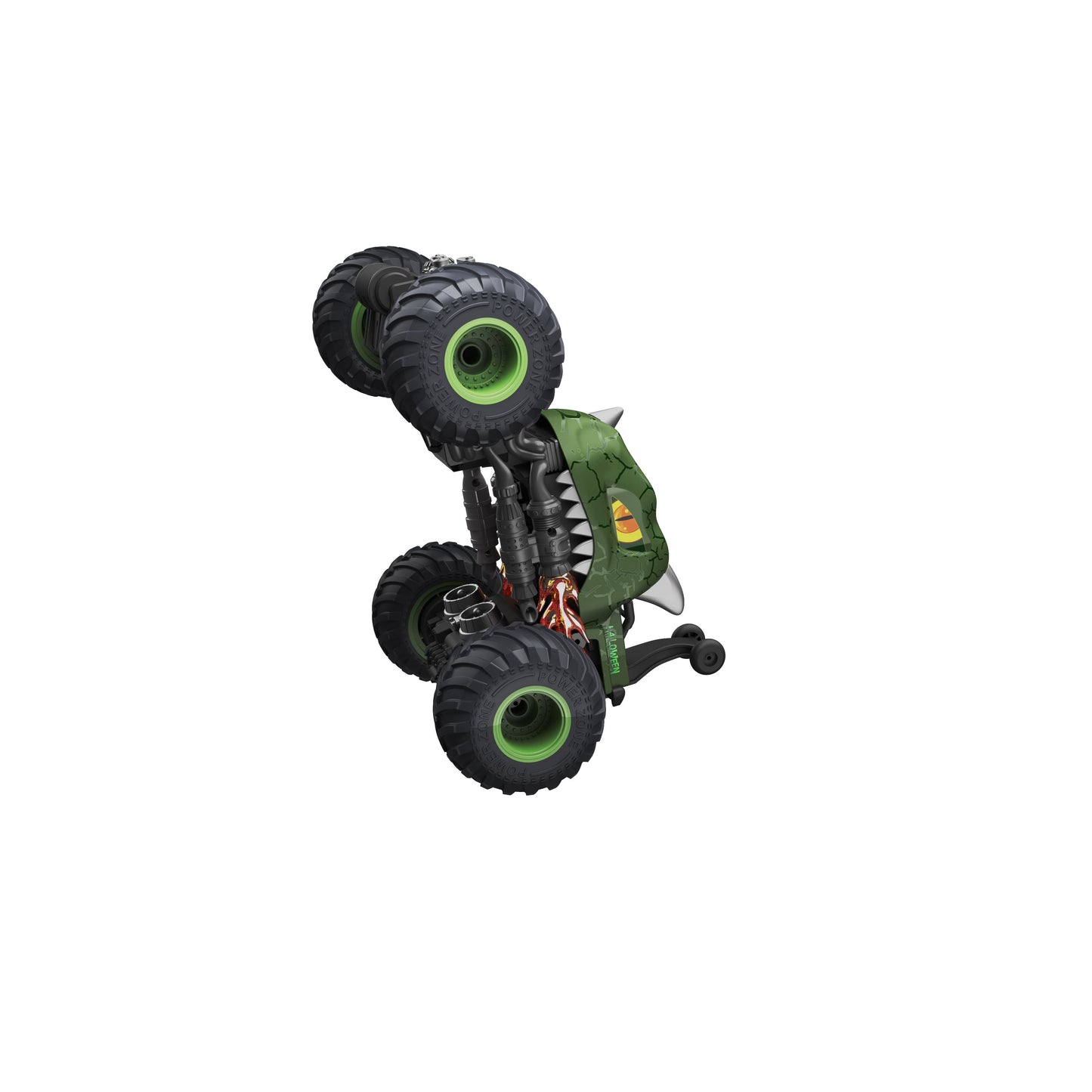 מכונית על שלט פעלולים דינוזאור 1:16 ירוק