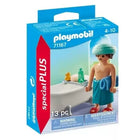 Playmobil Figure in Bathtub with Accessories 71167