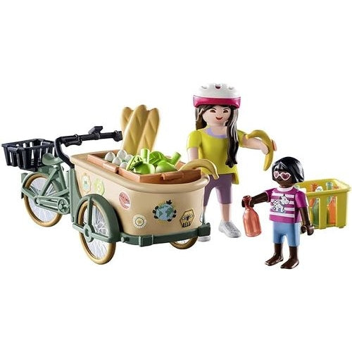 פליימוביל חווה חקלאית: תלת אופן עם מטען 71306 עם 2 דמויות