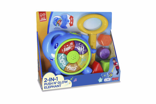 פיל התאם צורה עם אורות וצלילים