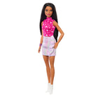Barbie Fashionista Pink Top and Metallic Rockers Skirt
