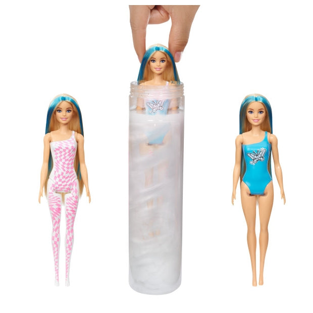 בובת ברבי קולור ריביל סדרת קשת בענן מגניבה