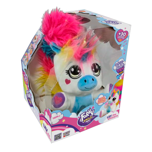 בובת לילי חד קרן אינטראקטיבית