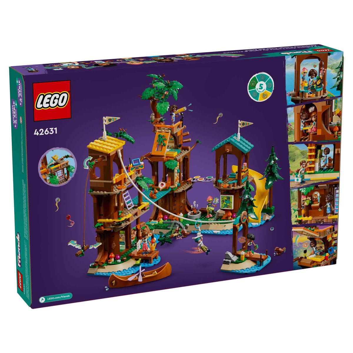 LEGO Friends Adventure Camp Tree House 42631