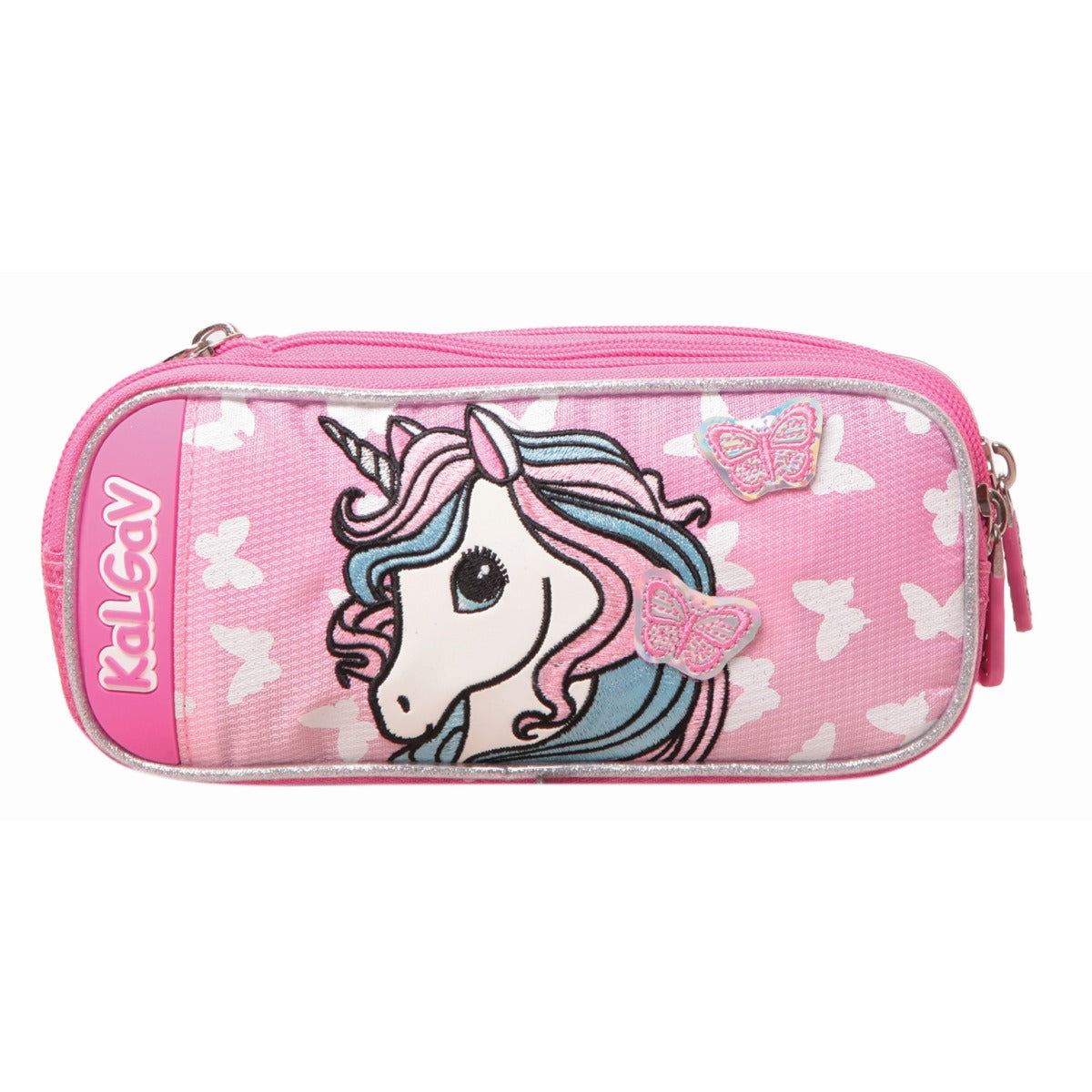 קלמר מתרחב - חד קרן פרפרים ורוד