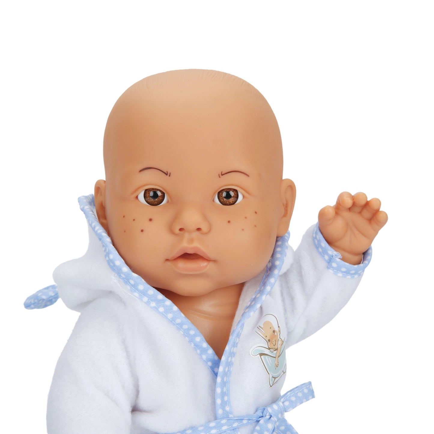 בובת תינוק 35 סמ זמן אמבטיה כחול