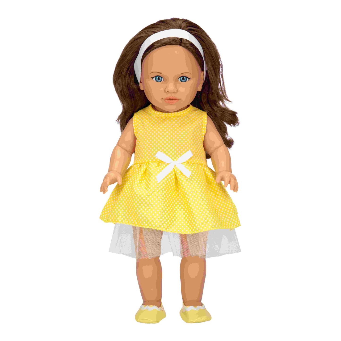 בובה טינה 45 סמ צהוב