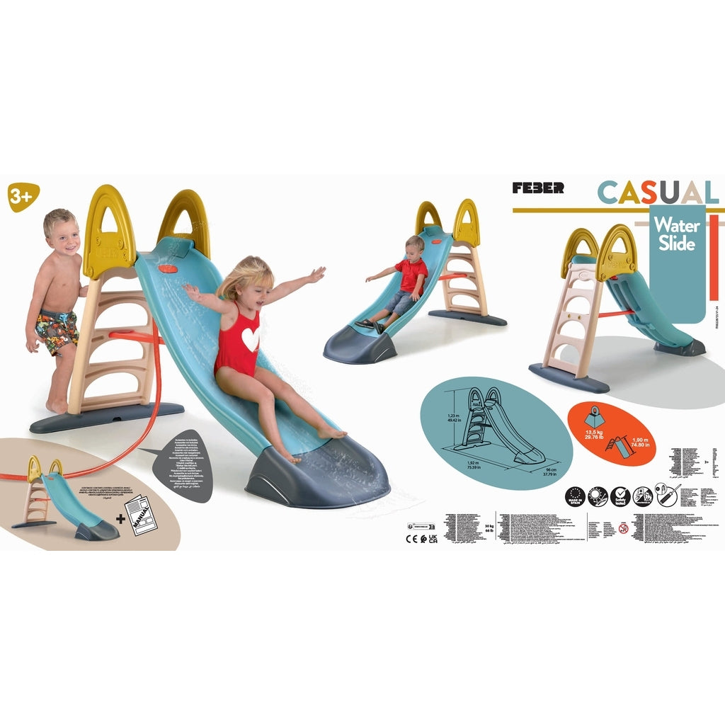 מגלשת מים לחצר FEBER