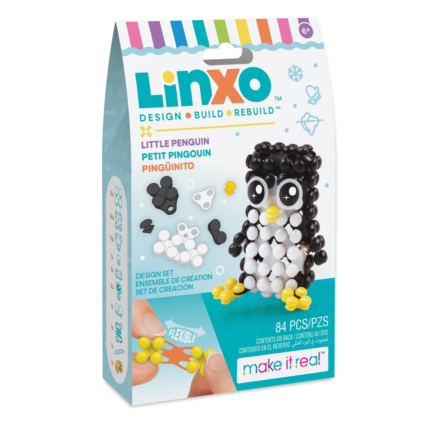 מארז הכנת דמויות וצמידים תלת מימד