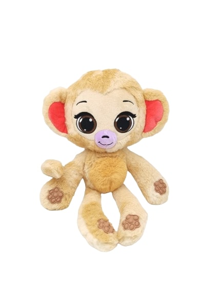 בובת פלא קוף ריחנית קקאו 34 סמ