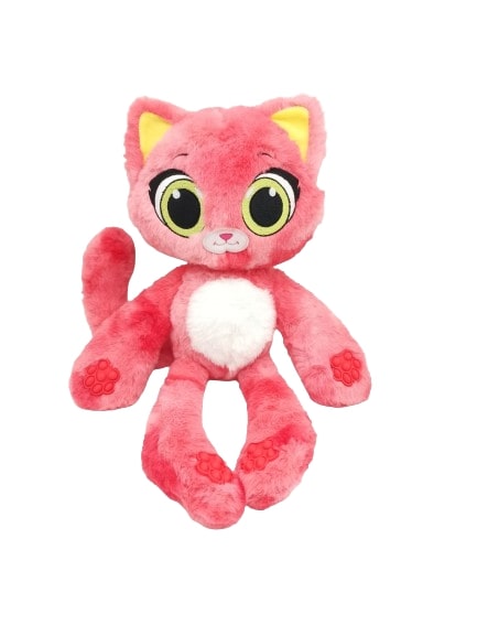 בובת פלא חתול אדום ריחנית אשכולית 34 סמ