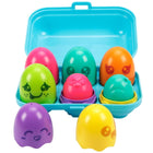 New light blue egg carton