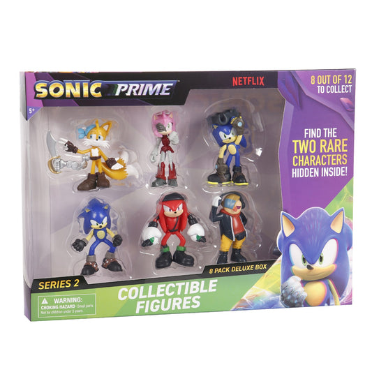 סט 8 דמויות סוניק 6.5 ס"מ