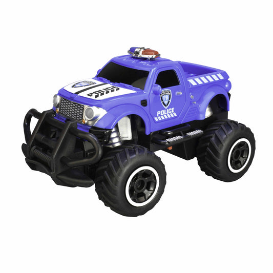 משאית משטרה כחולה שלט רחוק 1:40