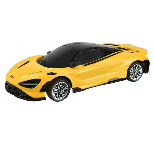 מכונית מקלארן צהובה שלט רחוק 1:18