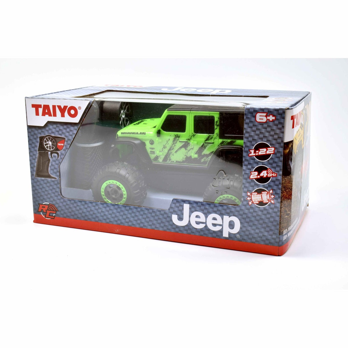 גיפ רנגלר ירוק שלט רחוק 1:22