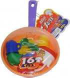 מחבת כלים 16 חלקים
