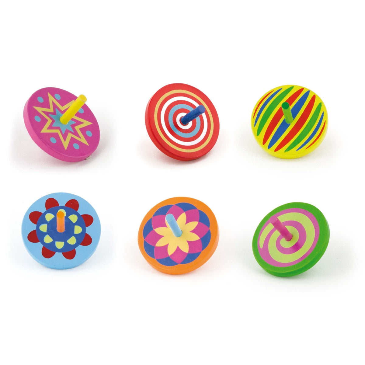 סביבון צעצועי עץ VIGA