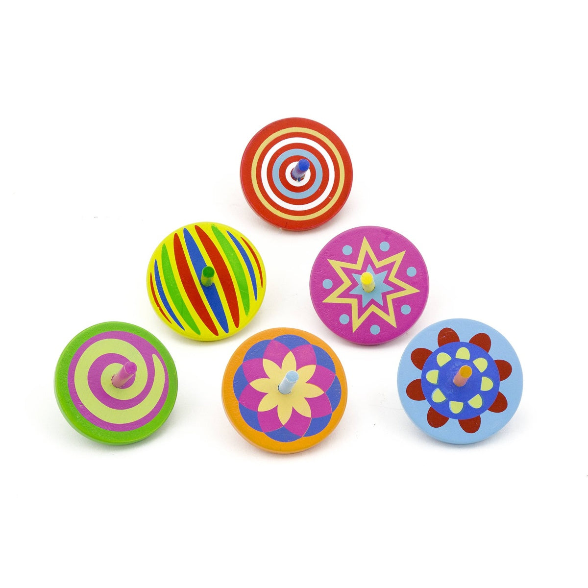 סביבון צעצועי עץ VIGA