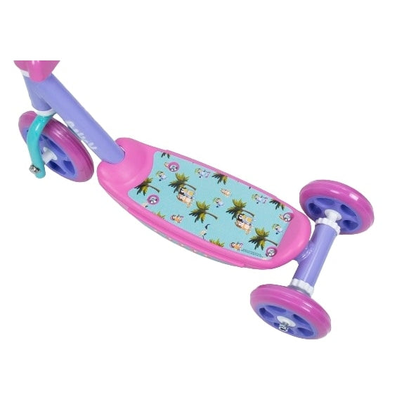 קורקינט 3 גלגלים בלואי ורוד מבט על 