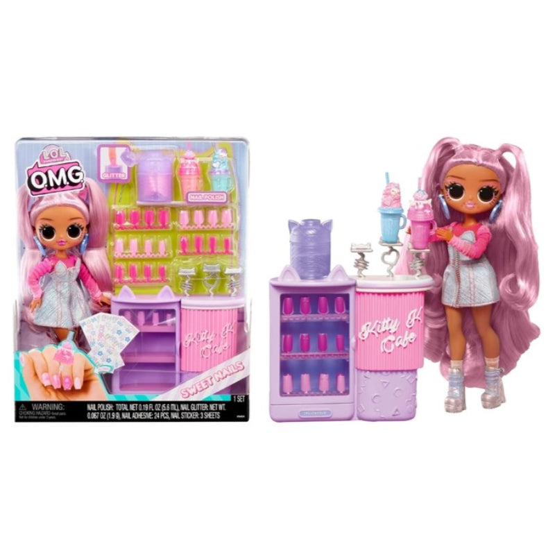 לול OMG - סט מניקור קיטיקיי קפה