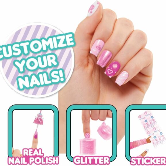 לול OMG - סט מניקור קיטיקיי קפה