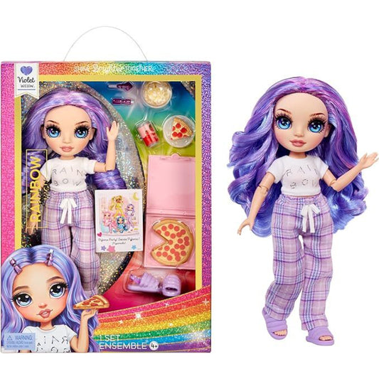 ריינבואו היי מסיבת פיג'מות סגולה