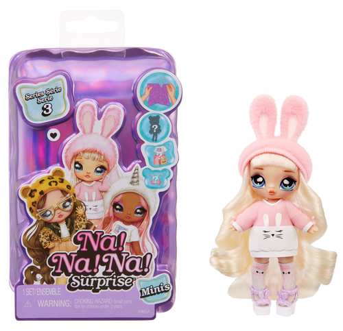 נה !נה !נה ! מיני – בובת אופנה עם הפתעת קונפטי סדרה 3
