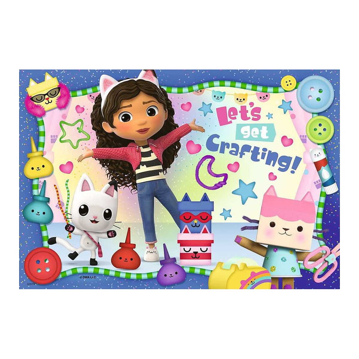 פאזל 2X24 חלקים - GABBYS DOLLHOUSE