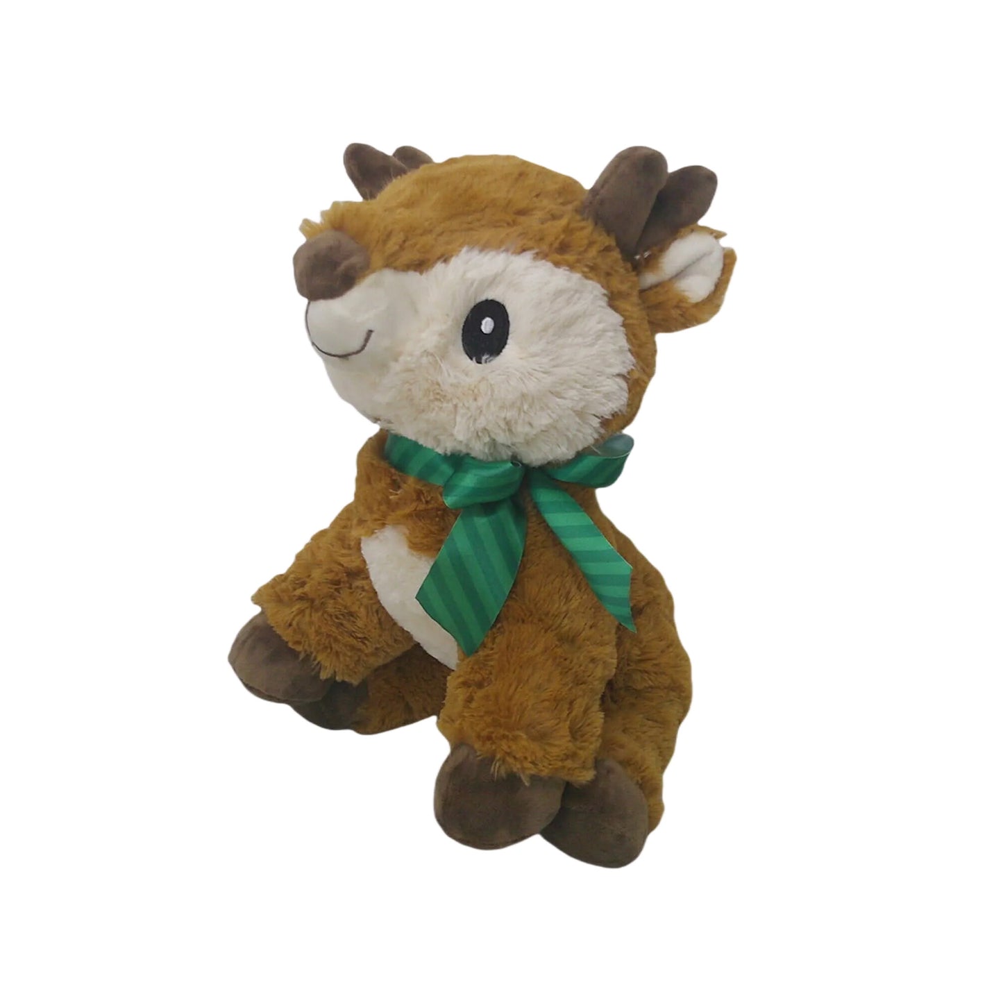 בובת פרווה צבי עם פפיון 38 סמ