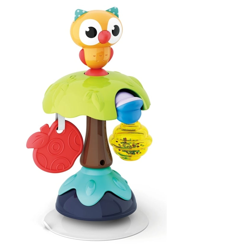 צעצוע ינשוף לכסא אוכל עם ואקום