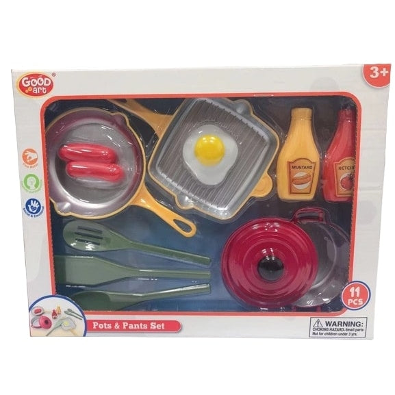 ערכת משחק כלי בישול 11 חלקים