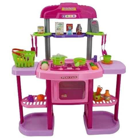 מטבח אורות וצלילים עם אביזרים