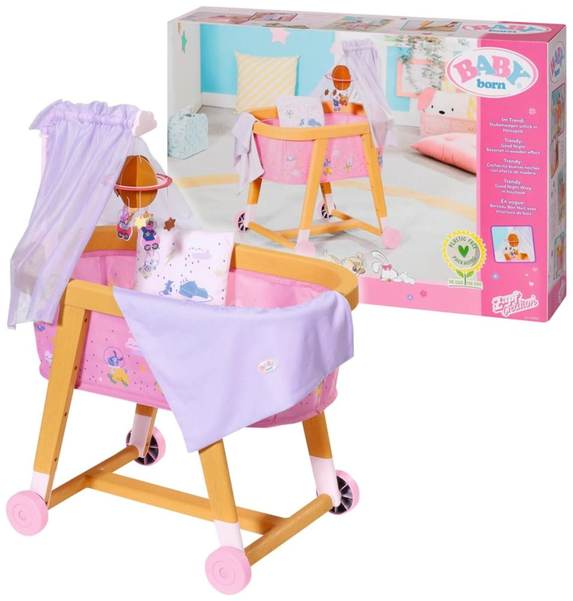 עריסת תינוק ניידת BABY BORN