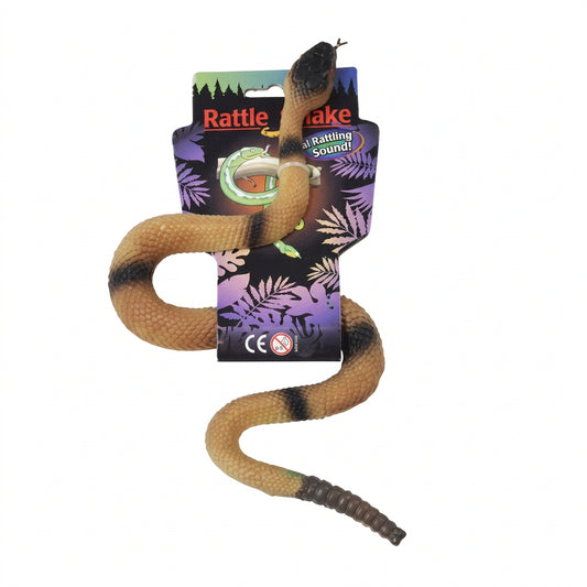 נחש פלסטיק חום 46 סמ