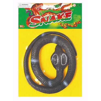 נחש פלסטיק חום כהה 106 סמ