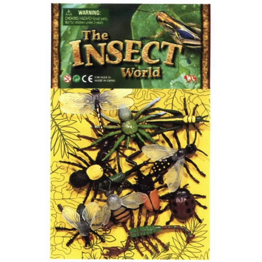 סט חרקים 12 יח