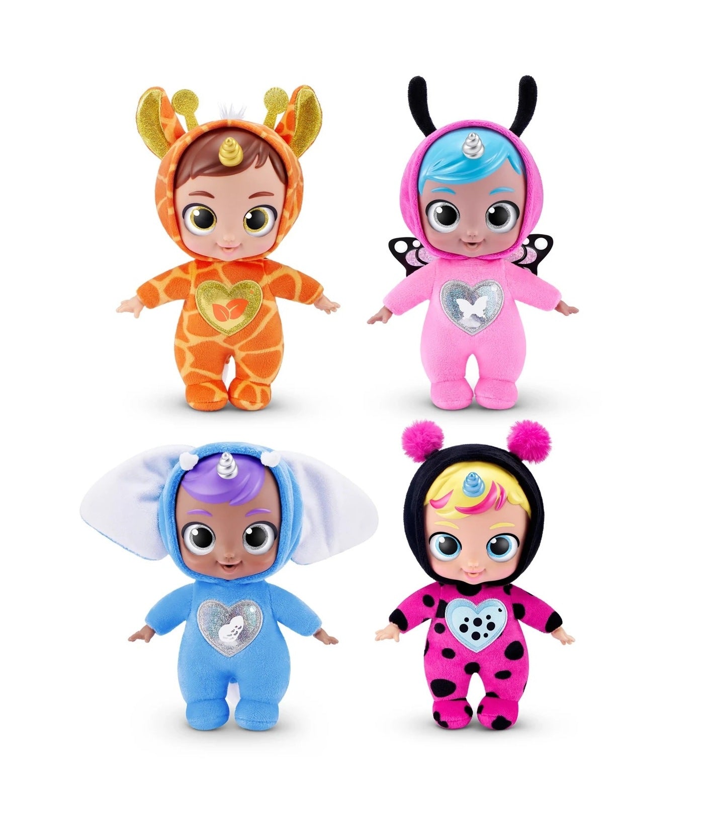 בייביקורן בובה בינונית Rainbocorns