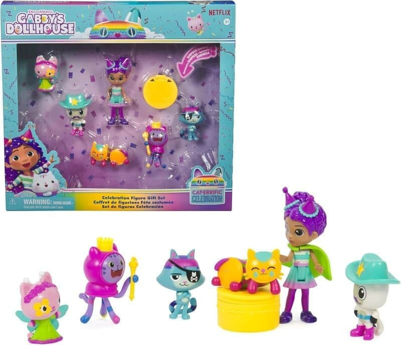 בית הבובות של גבי - סט דמויות מסיבה