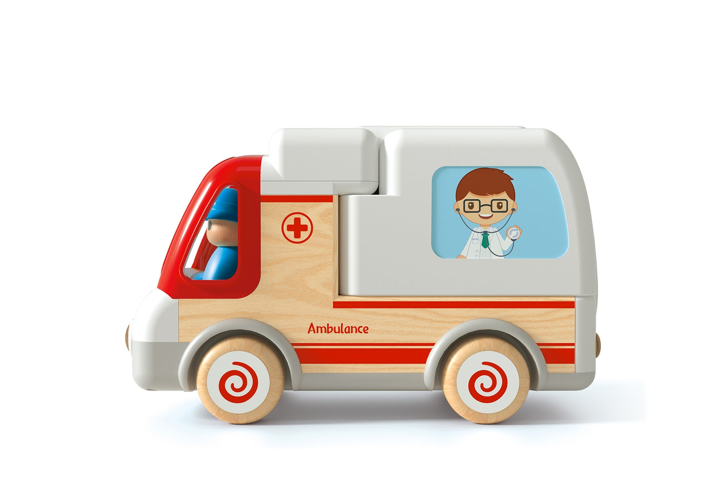 אמבולנס עם אורות וקולות Warnbros