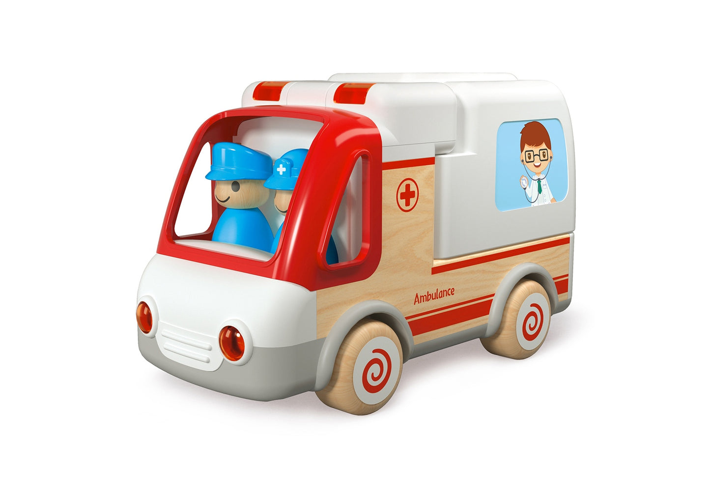 אמבולנס עם אורות וקולות Warnbros